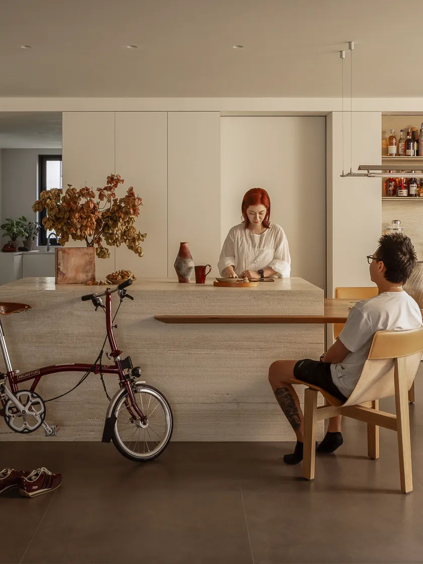 大墨空间设计,公寓设计,公寓设计案例,温州,复式公寓,公寓改造,大墨设计,原木色