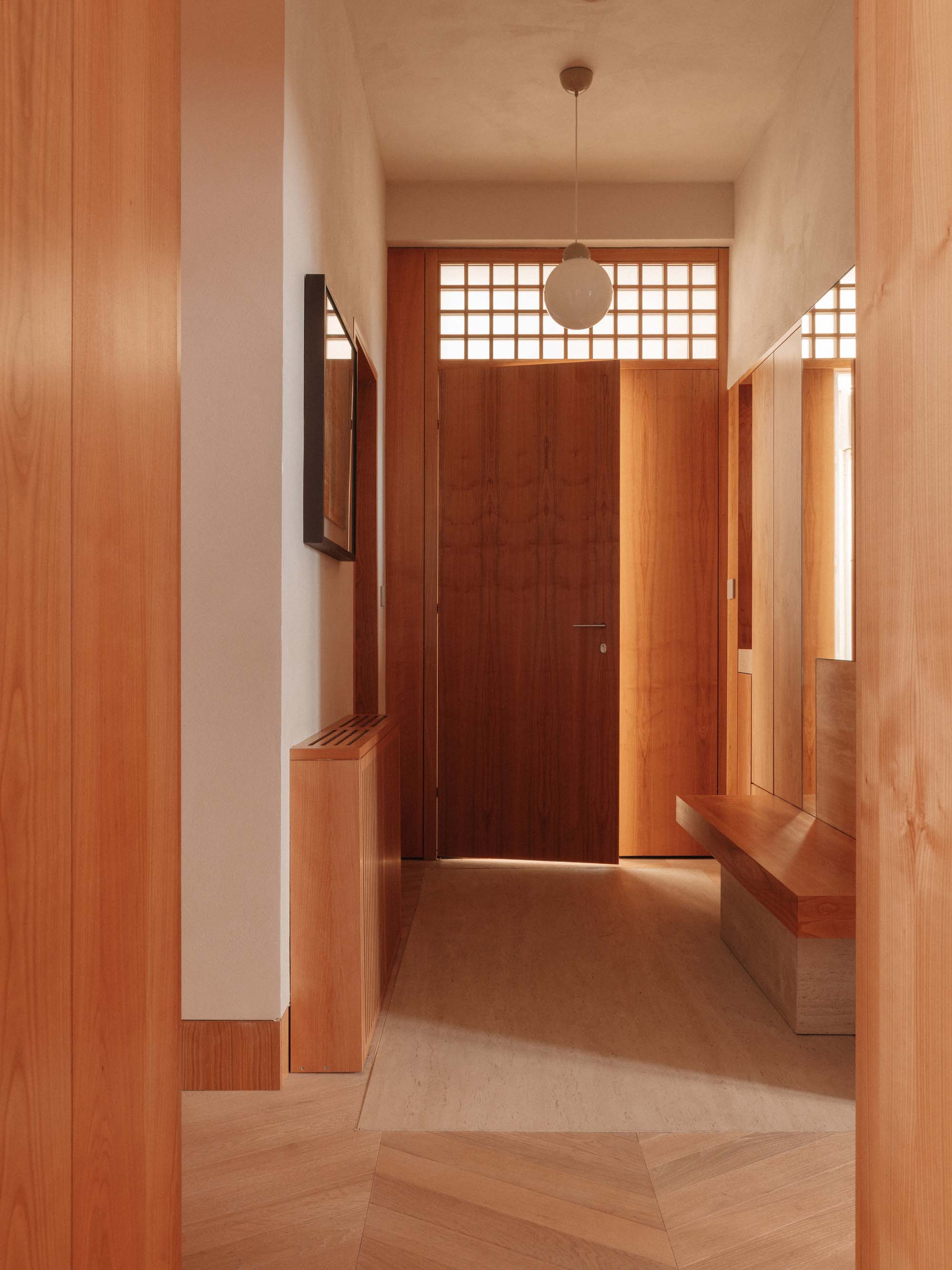 Projekt V Arhitektura,公寓设计,公寓设计案例,波黑,极简主义公寓,原木色