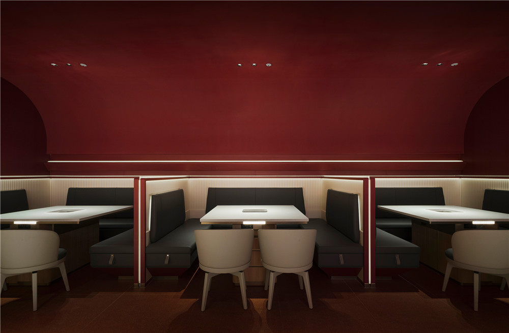 餐厅设计,火锅店设计,主题火锅店,海底捞火锅店,火锅店设计案例,火锅店设计方案,休闲餐厅设计,海底捞东莞民盈国贸店,东莞,三厘社TRIOSTUDIO