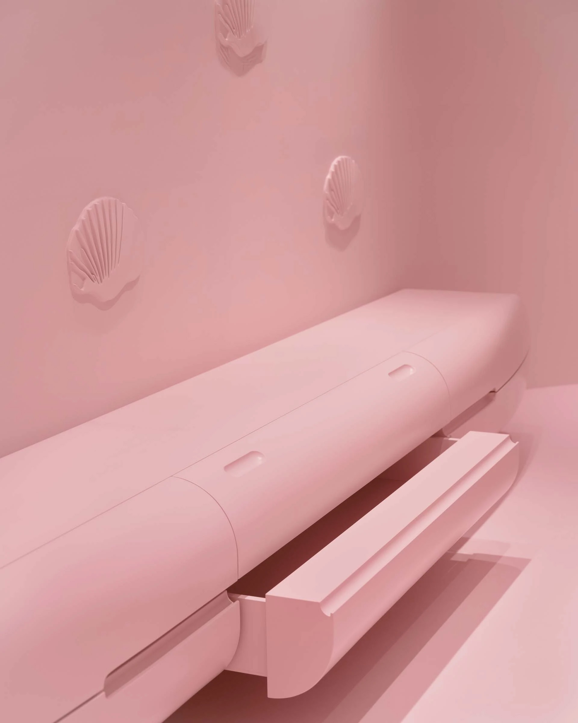 Yanina Bryukhnova,Embody女装零售店,莫斯科,服装店设计,极简风格服装店设计,极简主义,女装店设计