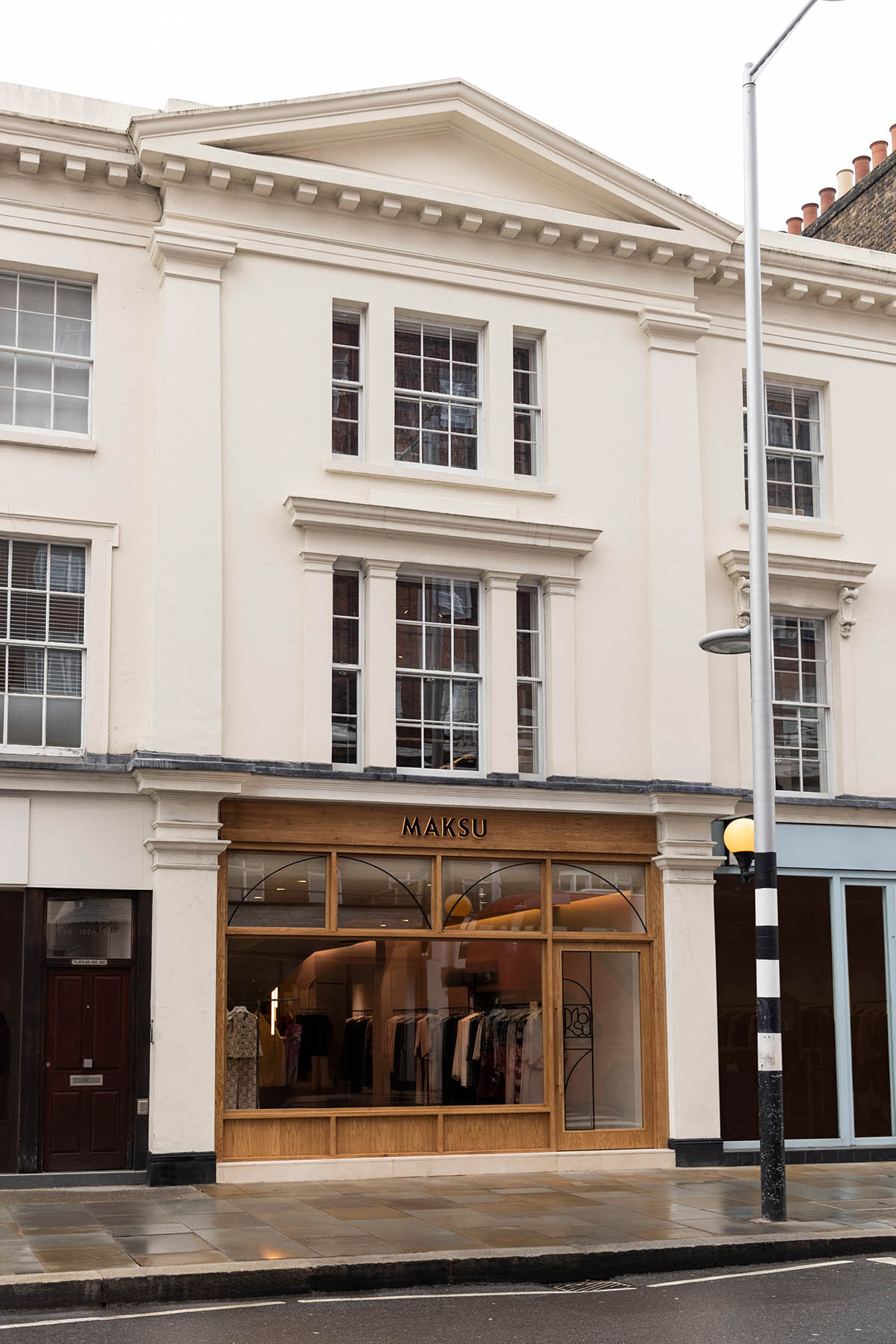 Ciszak Dalmas,零售店设计,Maksu Store,英国,伦敦,服装店,侘寂风格,店铺设计