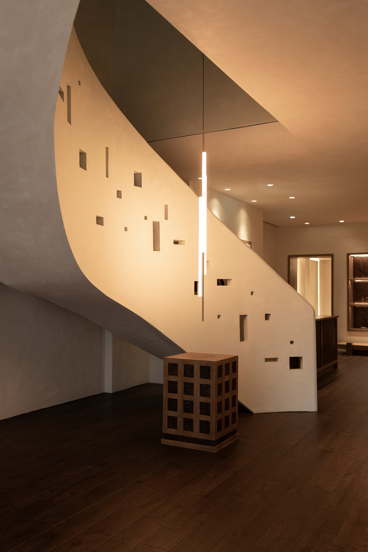 Ciszak Dalmas,零售店设计,Maksu Store,英国,伦敦,服装店,侘寂风格,店铺设计