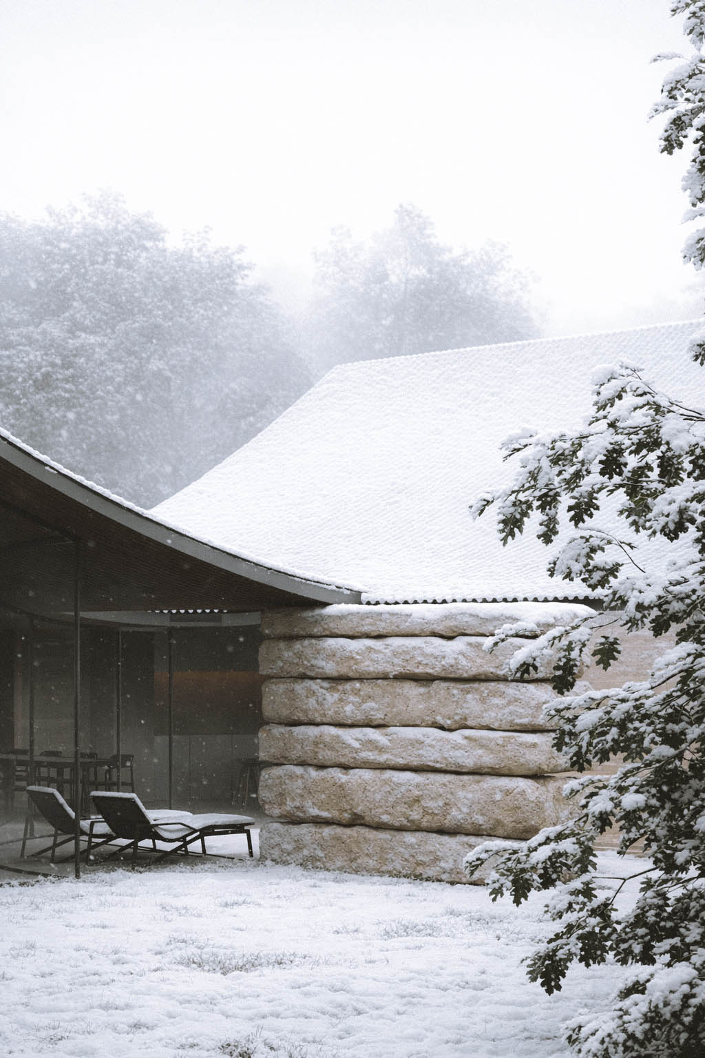 Poesis Studio,别墅设计,别墅设计案例,日本,极简主义别墅,极简主义,森林别墅