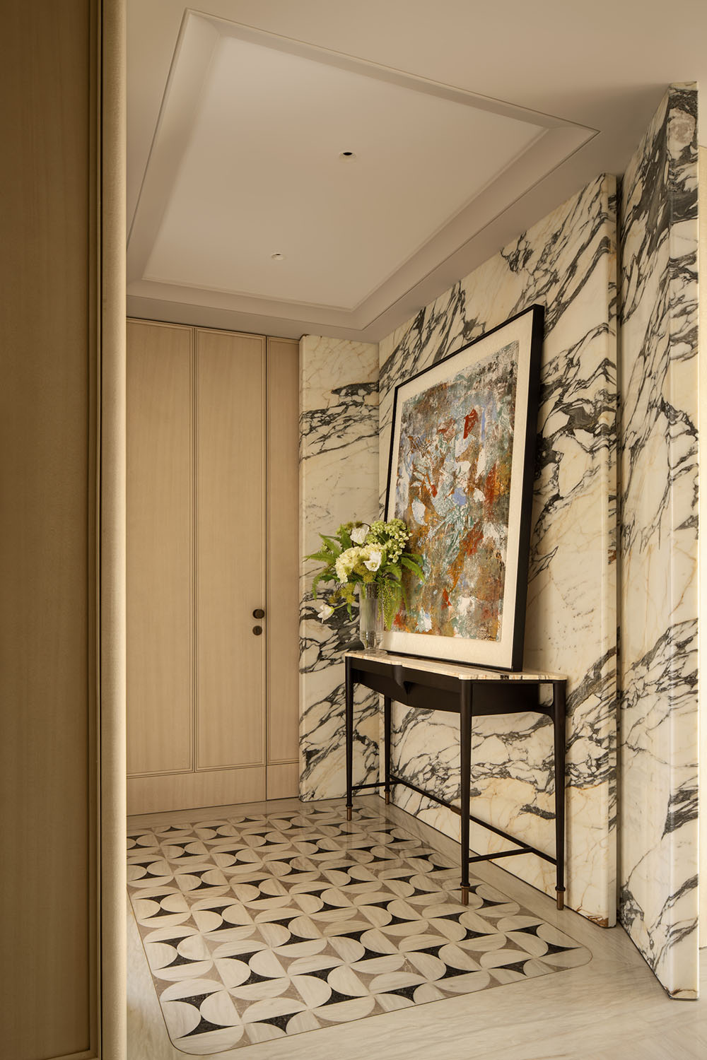 271㎡,大平层样板间,样板间设计,中高端样板间设计,样板间设计案例,样板间设计方案,现代风格样板间设计,轻奢样板间,华润置地·北京润园：松弛谧境，奢雅场域,北京润园,北京,栋三尺设计