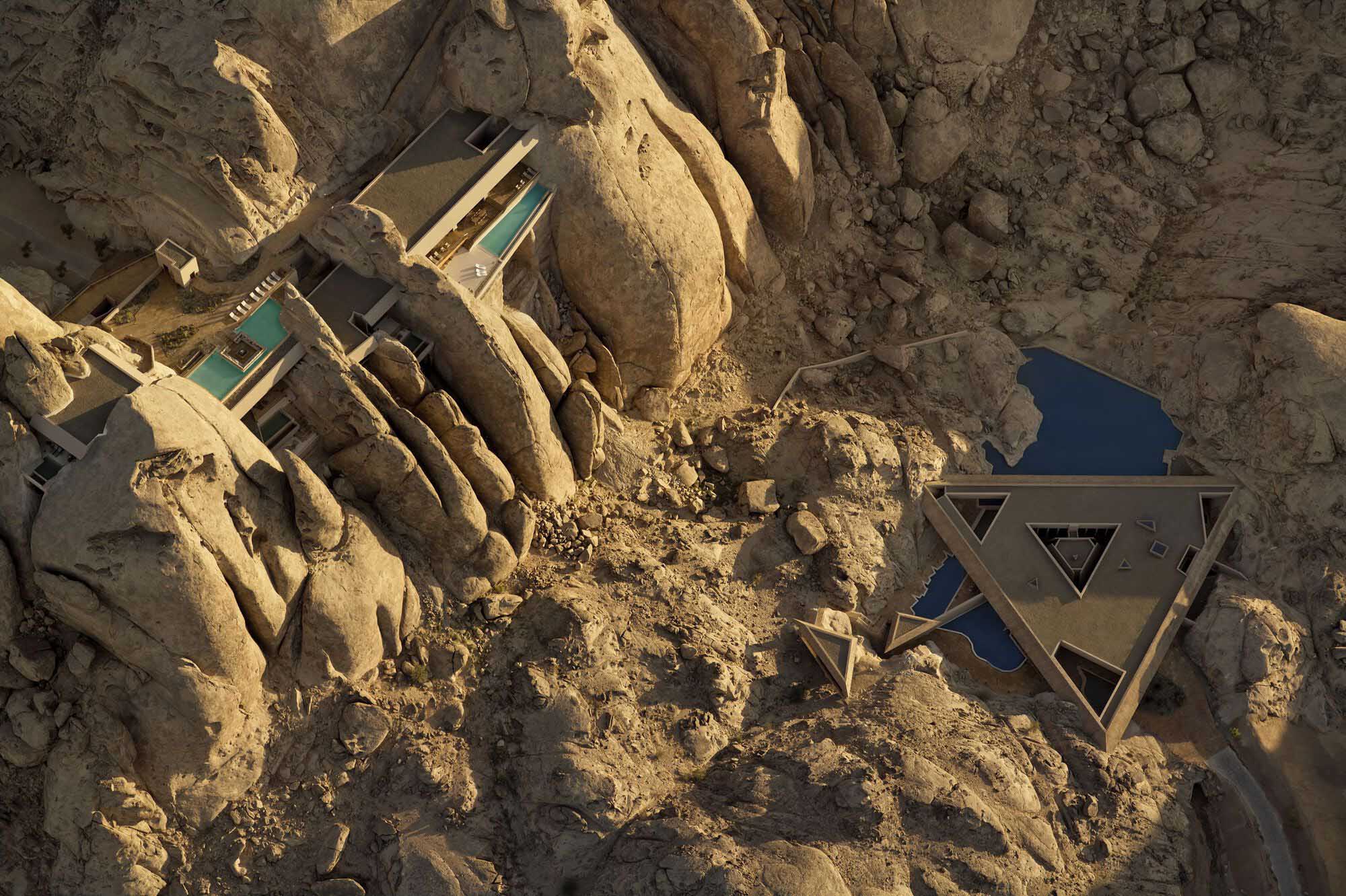 Oppenheim Architecture,酒店设计,沙特阿拉伯,利雅得,沙漠岩石度假酒店,酒店设计案例,酒店设计方案,度假酒店,沙漠酒店,设计酒店,极简主义酒店