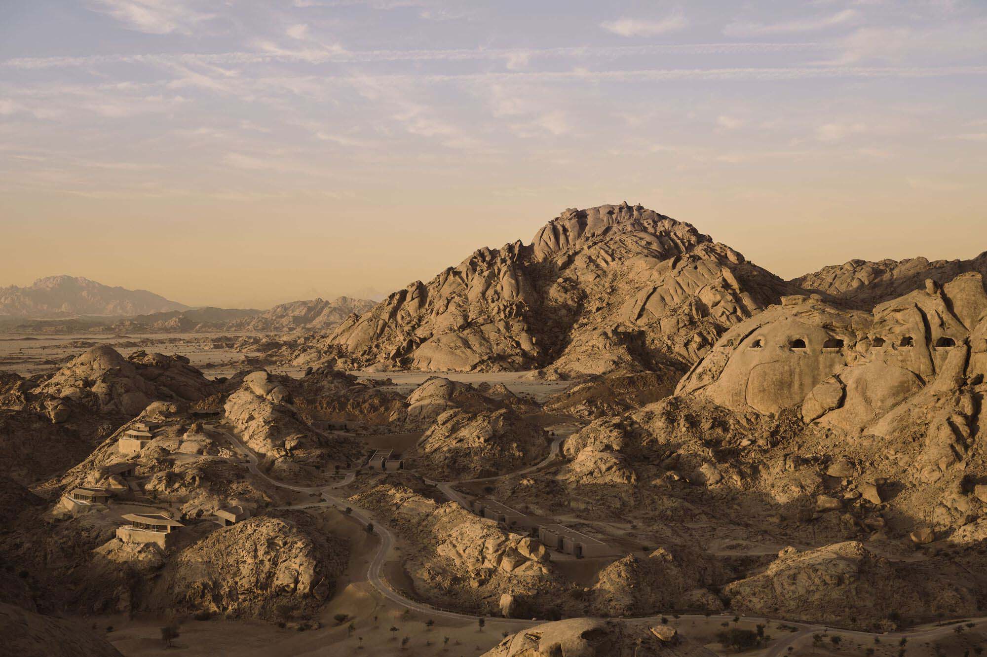 Oppenheim Architecture,酒店设计,沙特阿拉伯,利雅得,沙漠岩石度假酒店,酒店设计案例,酒店设计方案,度假酒店,沙漠酒店,设计酒店,极简主义酒店