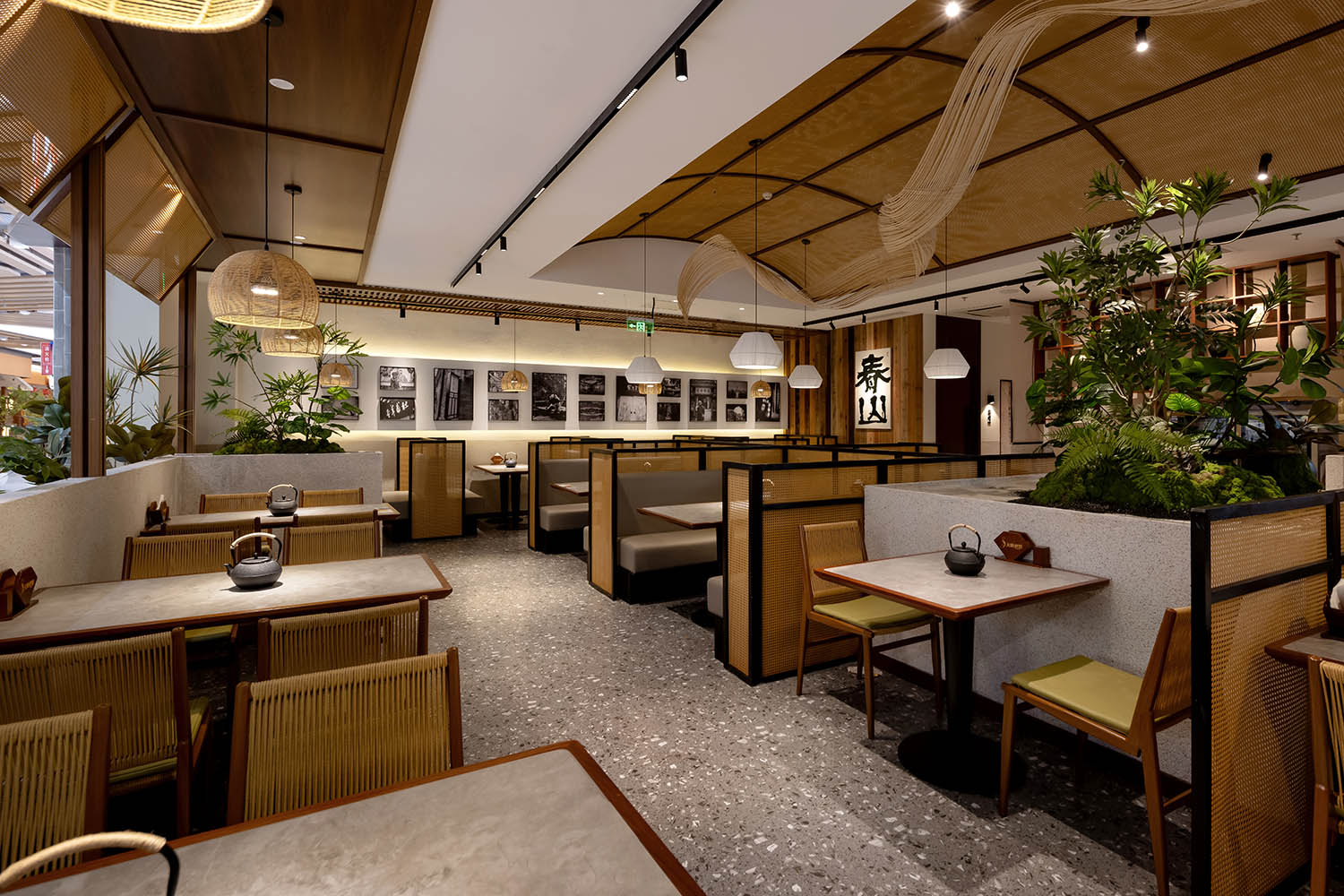 餐厅设计,休闲餐厅设计,川菜餐厅设计,餐厅装修,餐厅设计案例,餐厅设计方案,青岛天府老媽川菜餐厅,青岛,点度设计