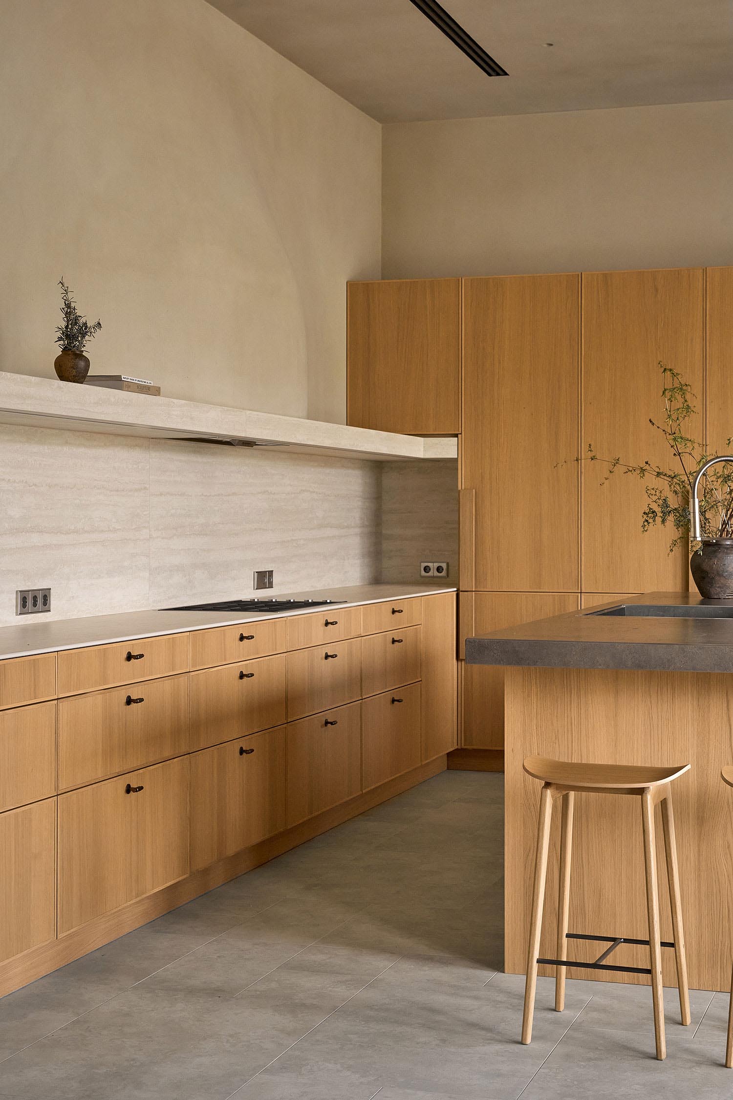 Sivak+Partners Studio,别墅设计,别墅设计案例,乌克兰,极简主义别墅,极简风格,原木色