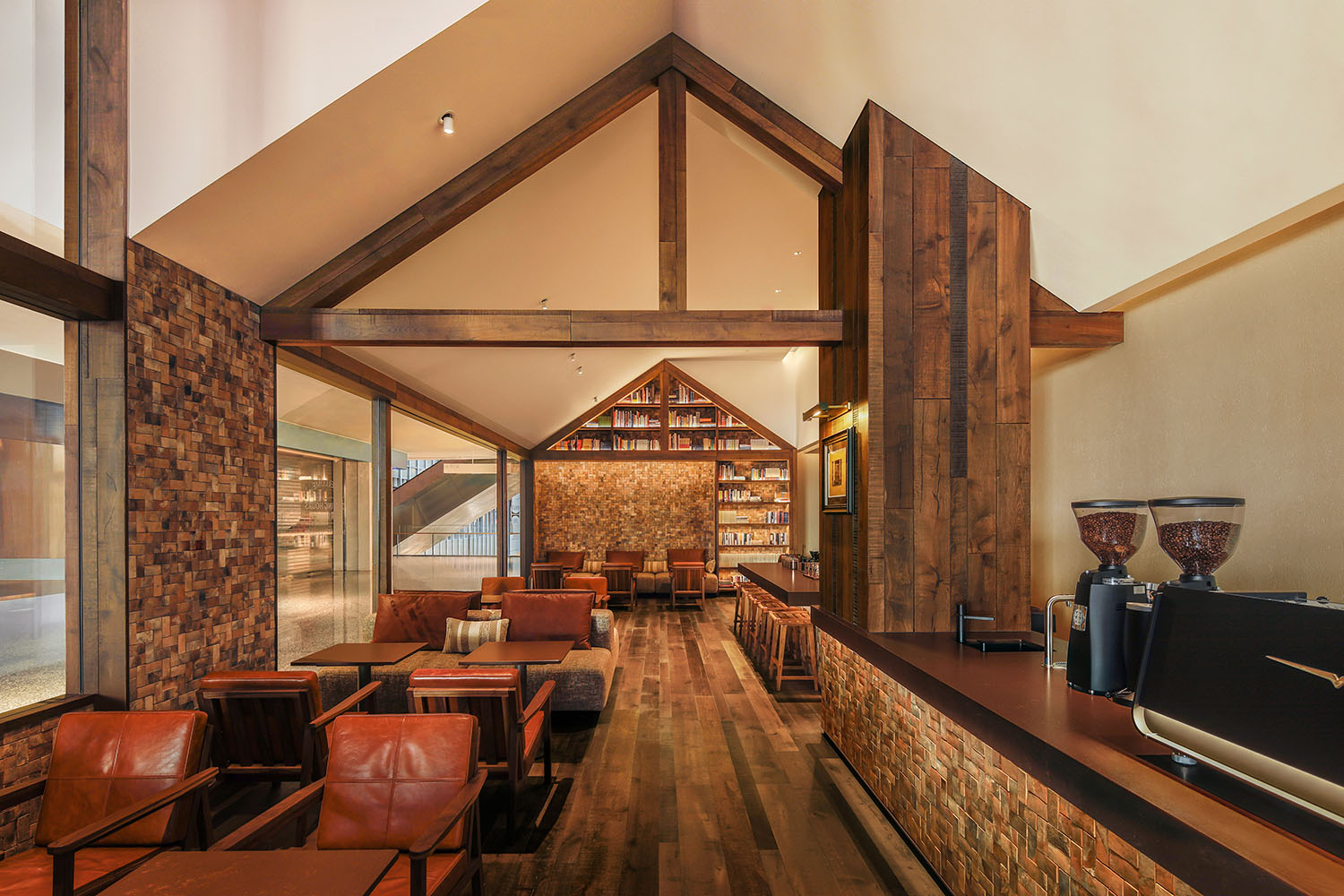 咖啡店设计,万象天地咖啡店,开放式咖啡店,森系咖啡店,咖啡店设计案例,咖啡店设计方案,深圳MR. WALDEN COFFEE-隐于喧嚣的木屋,深圳,Pure Wild Studio朴野设计