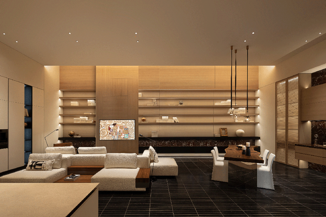 全屋定制展厅,展厅设计,展厅设计案例,展厅设计方案,木作展厅,家居展厅,合肥尚佰高定SUNBUY展厅,合肥,无向建筑/武斌