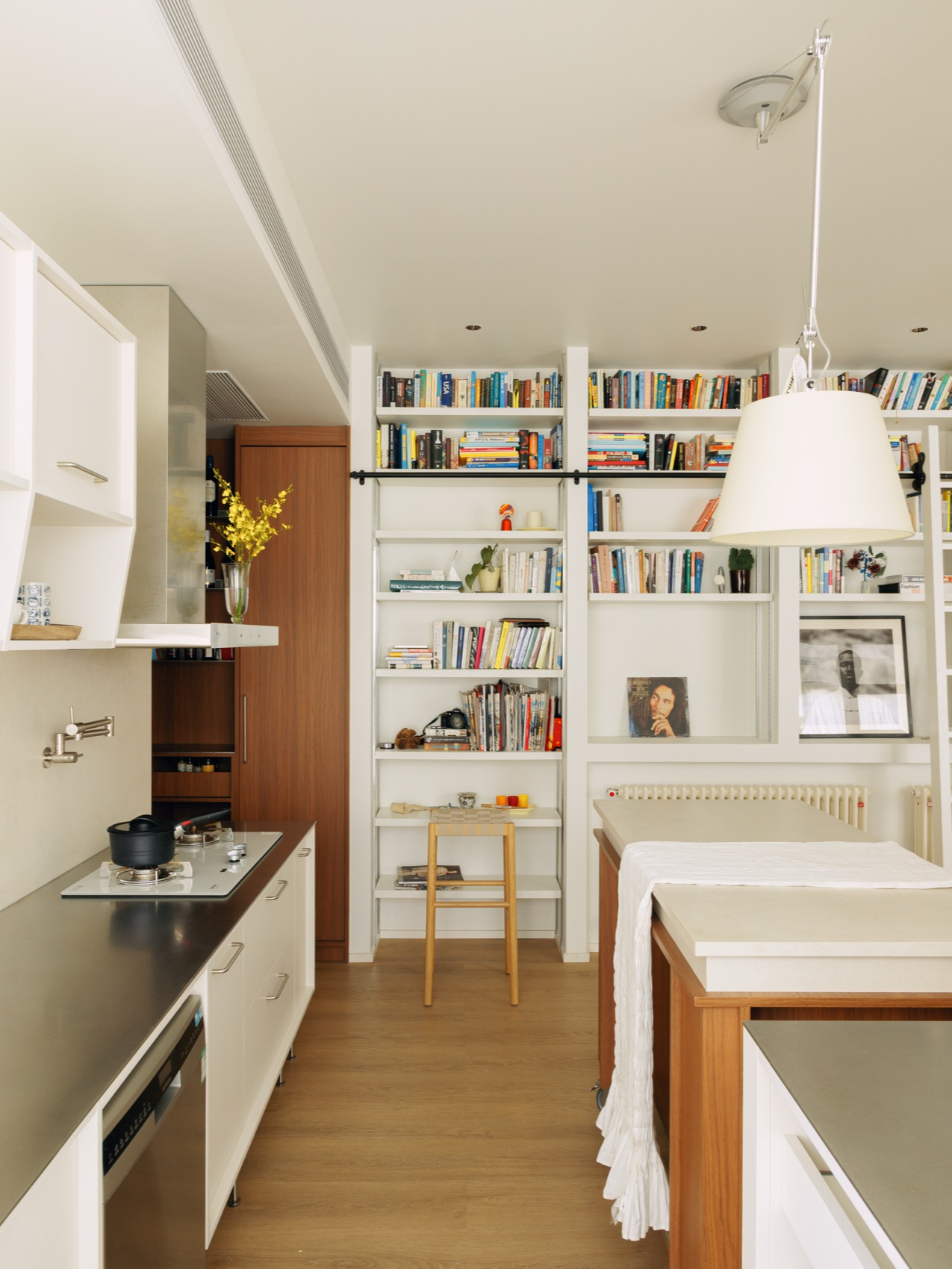 800㎡公寓设计,80㎡,住宅设计,小户型设计,小户型设计案例,小户型设计方案,开放式布局,上海书墙公寓,上海,栖斯设计