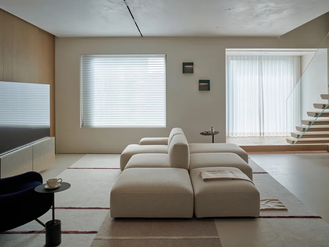 360㎡复式设计,360㎡,复式住宅设计,复式住宅,现代风格复式设计,极简复式,顶层复式设计,复式设计案例,复式设计方案,温州极简顶层复式-克制与温柔,温州,柒筑空间设计